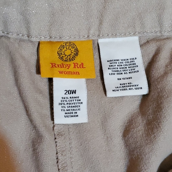 Ruby Rd. Woman pants - Picture 2 of 3